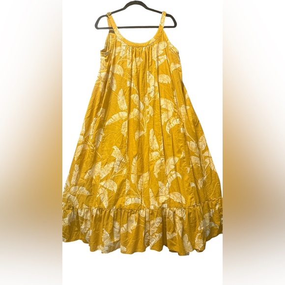 H&M Mustard Floral Maxi Dress - Picture 3 of 7